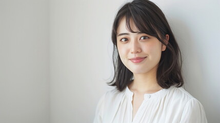 若いビジネスウーマンのポートレート