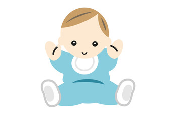 ご機嫌な赤ちゃん