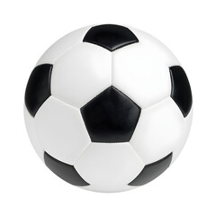 Fototapeta premium A classic black and white soccer ball PNG Images With Transparent Background 