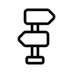 A signpost showing different directions representing navigation or guidance