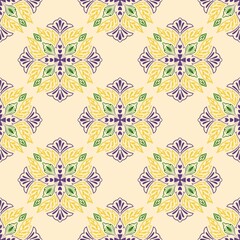 seamless pattern with elements