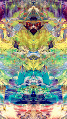 Abstract background wallpaper. Ethnic pattern. Mixtures of oil paint. Trendy hand painting canvas. Wall decor and Wall art prints Idea. 3D Texture. Art object