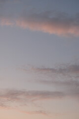 Fototapeta premium Abendhimmel