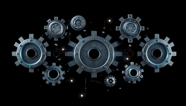 defence mechanisms isolated with white highlights, png