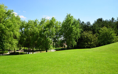 Mikasanomiya Memorial Garden and Japanese Park in Kaman, Kirsehir, Turkey.