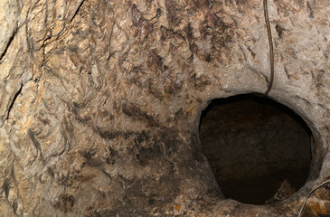 Mucur Underground City in Mucur, Kirsehir, Turkey.