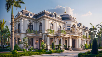 the historical influences on classic architecture
mansion, referencing specific periods like Georgian, Victorian, or Renaissance