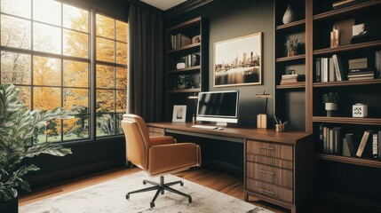 Balancing Aesthetic and Functionality in Home Office Design