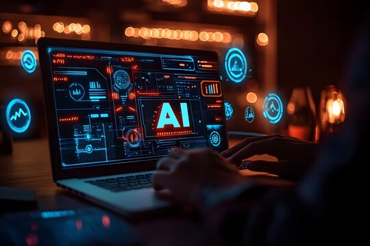 Artificial intelligence: a new horizon. AI Wallpaper