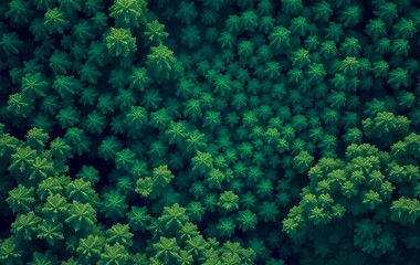 Abstract Background of Lush Moss: Fresh and Textured Flora