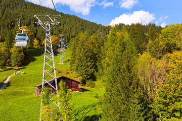 Grindelwald, Switzerland village and mountains view © Nataliya