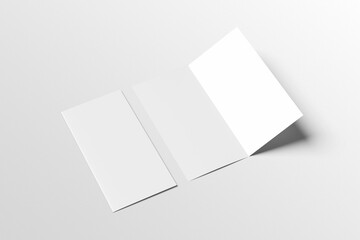 Bi-Fold DL Brochure Blank