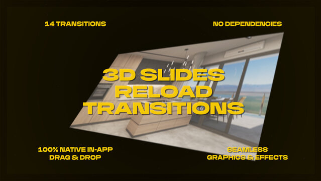 Slides Reload Rotation 3D Transitions