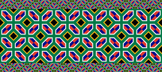 african background. south africa pattern. geometric texture for decoration. vector illustration