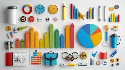 commercial photograph of a financial letter about the stock market