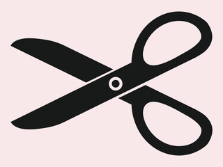 Scissors icon symbol template for graphic and web design collection logo vector illustration. Scissor Icon Outline.