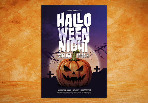 Halloween Party Poster