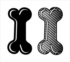 Dog Bone Icon M_2406002