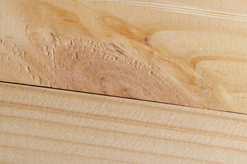 pine edged board with a lot of knots