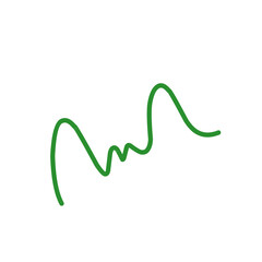 abstract irregular line