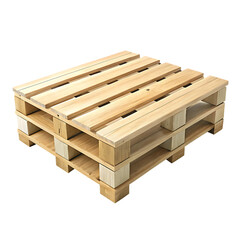 Pallet mock up isolated