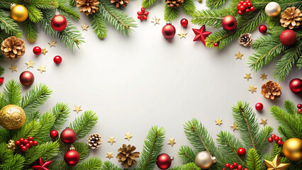 Merry Christmas background for Banner poster and social media background design