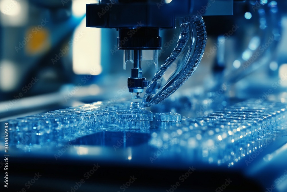 Aufkleber this image showcases advanced laboratory equipment with a modern and futuristic design, reflecting p
