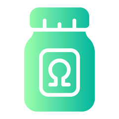 omega gradient icon