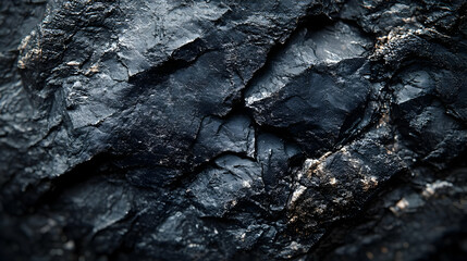 Dark Rough Stone Texture Background