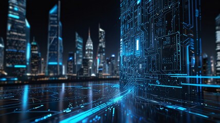 8K Ultra HD image that showcases an attractive technology background wallpaper