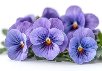 a group of purple flowers

