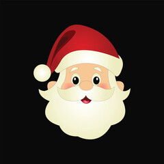 Santa claus illustration  vector design