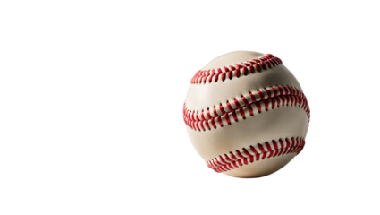 Softball isolated on white background