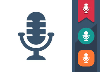 Microphone, Radio Microphone, Sound Icon