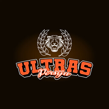 ultras persija vector illustration