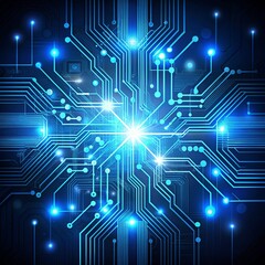 Obraz premium abstract blue background with stars