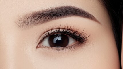 Obraz premium Three distinct women with diverse features gaze confidently at the camera, emphasizing their unique beauty and skincare routines under soft lighting