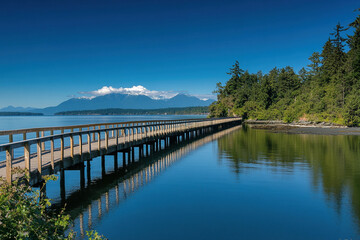 Obraz premium lake in the mountains