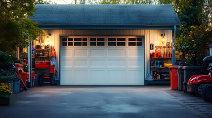 hardware garage door
