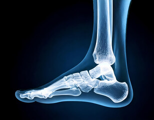 "Medical X-ray images of human skeletal system showing feet, hand, and spine, detailed anatomical scans for healthcare and diagnostics"