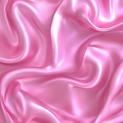 Soft pink satin fabric with a silky texture, perfect for a romantic and elegant backdrop
