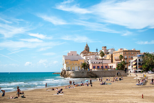 Costa brava, Sitges, Catalunya, Espa&ntilde;a