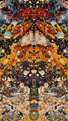 Abstract background wallpaper. Ethnic pattern. Mixtures of oil paint. Trendy hand painting canvas. Wall decor and Wall art prints Idea. 3D Texture. Art object