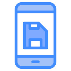 Obraz premium backup, app, android, digital, interaction Icon