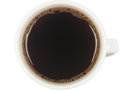 Deutsche Kaffeetasse: minimalistisches Design für digitale Medien und Branding