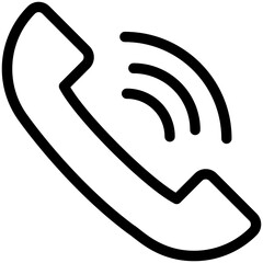 Vector Icon Call, Hospital Phone, Communications, Emergency, Security