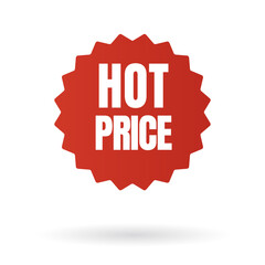 Label sale, hot price label