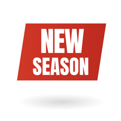 Label, Label sale, red sale sticker, New season sale