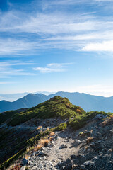 北岳登山道　山梨県南アルプス市