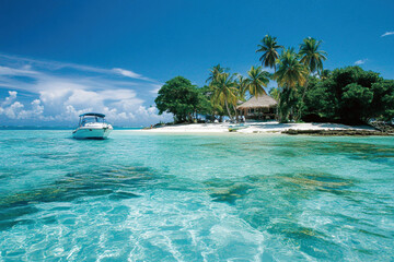 Fototapeta premium Holiday Beach Caribbean